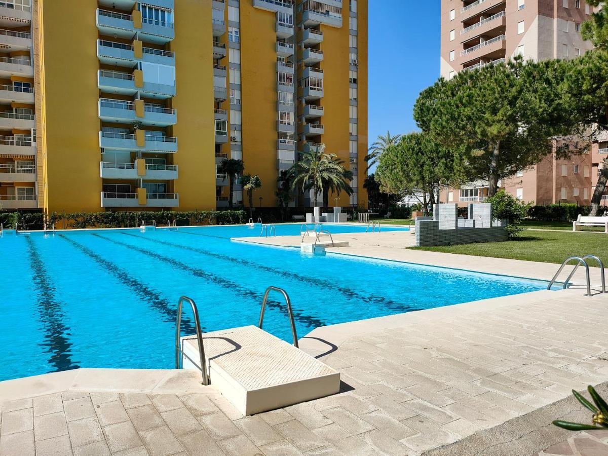 Global Properties, Practico Apartamento Con Piscina En Residencial Brezo Canet Canet d'En Berenguer Exteriör bild