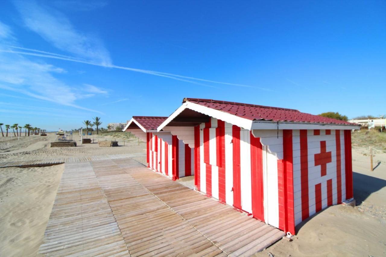 Global Properties, Practico Apartamento Con Piscina En Residencial Brezo Canet Canet d'En Berenguer Exteriör bild